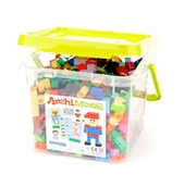 Zabawki konstrukcyjne - Little Architect Klocki konstrukcyjne Little Architect - ArchiMates 630 el. LA-0004BX - miniaturka - grafika 1