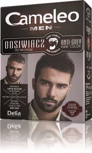 Delia Cosmetics Cameleo Odsiwiacz dla mężczyzn do włosów naturalnych i brązowych 1op - Farby do włosów i szampony koloryzujące - miniaturka - grafika 1