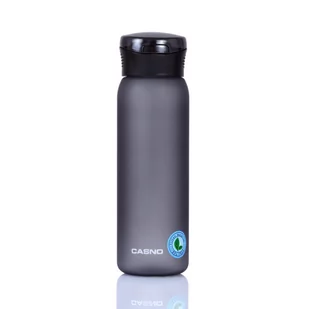 Butelka na wodę Casno Colorado Szara - 600 ml - Shakery i bidony sportowe - miniaturka - grafika 2