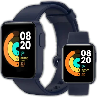 Opaska pasek silikonowy Vanfone do Xiaomi Mi Watch Lite, granatowy - Akcesoria do smartwatchy - miniaturka - grafika 1