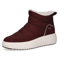 Kozaki damskie - Caprice Damskie buty 9-26407-45, modne kozaki, bordowe Comb, 36 EU, Bordeaux Comb, 36 EU - miniaturka - grafika 1