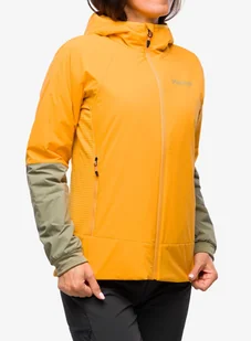 Kurtka hybrydowa damska Marmot Novus LT Hybrid Hoody - golden sun/vetiver - Kurtki damskie - miniaturka - grafika 1