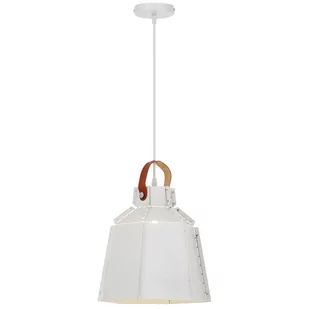 LAMPA SUFITOWA WISZĄCA LOFT BIAŁA MONA W1 - Lampy sufitowe - miniaturka - grafika 1