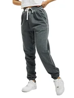 Spodnie damskie - Urban Classics Damskie spodnie sportowe Ladies Spray Dye Sweatpant, ciemnoszary, M - miniaturka - grafika 1