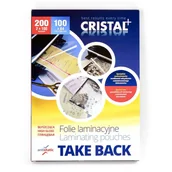 Folie do laminatora - Folia do laminowania ARGO A4 100mic Take Back 100szt. - miniaturka - grafika 1