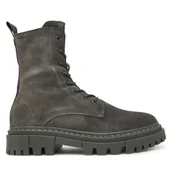 Botki damskie - Botki Tamaris 1-25276-41 Szary - miniaturka - grafika 1