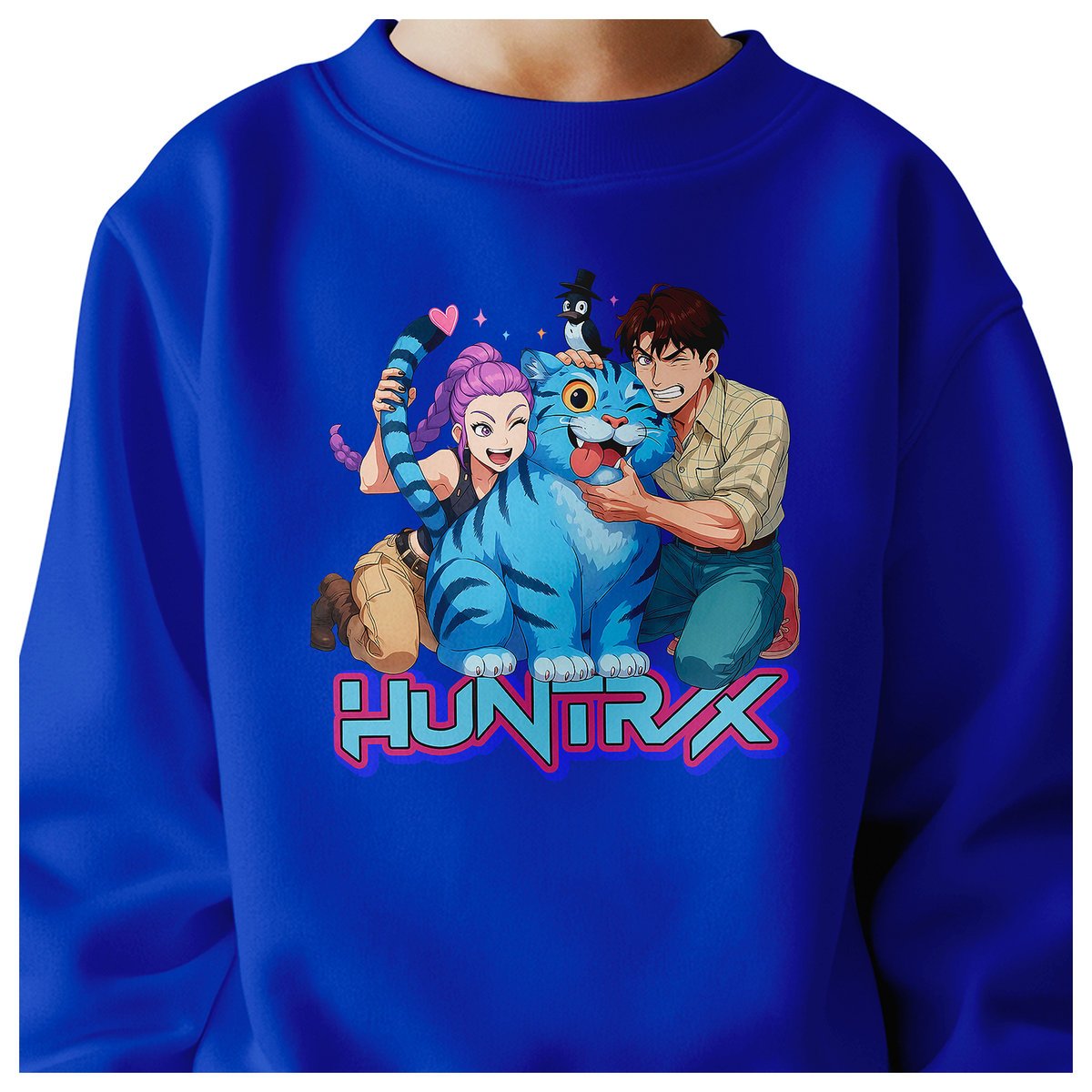BLUZA DZIECIĘCA KPOP DEMON HUNTERS HUNTRIX 104 BAWEŁNIANA JAKOŚĆ
