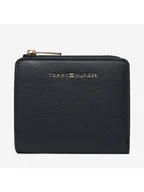 Portfele - Tommy Hilfiger Portfel Th Flag Compact Za AW0AW18124 Granatowy - miniaturka - grafika 1