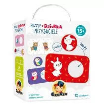 Czuczu Puzzle z dziurką. Przyjaciele - Puzzle - miniaturka - grafika 1