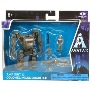 Figurka MCFARLANE Avatar W.O.P Deluxe Amp Suit & Colonel Miles Quaritch - Gadżety dla graczy - miniaturka - grafika 1