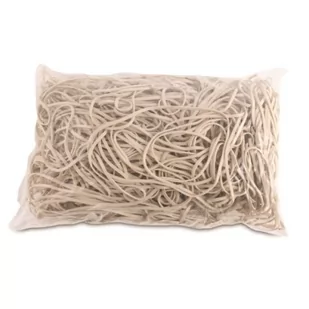 Gumki recepturki 50x1,5x1,5 białe 1kg - Przyborniki na biurko - miniaturka - grafika 1