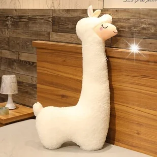 LAMA Pluszak Maskotka Długa Alpaka Przytulanka Zabawka Duża 75 cm - Maskotki i pluszaki LAMA Pluszak Maskotka Długa Alpaka Przytulanka Zabawka Duża 75 cm - Maskotki i pluszaki - miniaturka - grafika 1