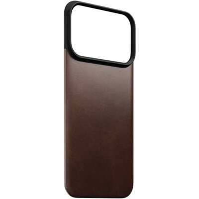 Etui NOMAD Magnetic Leather Back do Apple iPhone 17 Pro/18 Pro Brązowy