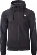 Bluzy męskie - Męska bluza Elbrus Viran czarny rozmiar S - miniaturka - grafika 1