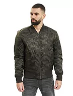 Kurtki męskie - Urban Classics Męska kurtka Tonal Camo Bomber Jacket, zielony (Darkolive 551), S - miniaturka - grafika 1