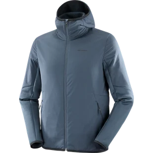 BLUZA MĘSKA SALOMON OUTLINE WARM HYBRID M C23280 - Bluzy męskie - miniaturka - grafika 1