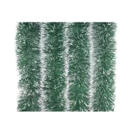 Ozdoby bożonarodzeniowe - Girlanda zielono - biała Ø10 cm, 2 m - miniaturka - grafika 1