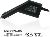 Zasilacze do laptopów - Zasilacz do laptopa Whitenergy 36 W, 1.7 mm, 3 A, 6742 - miniaturka - grafika 1
