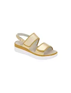 Sandały damskie - Scholl Viareggio Strap, sandały damskie, Złoto, 38 EU - miniaturka - grafika 1