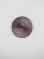 Lampy ścienne - CHICA LE44709 Nowoczesna lampa ścienna o okrągłym kształcie brązowa z aluminiowym kloszem - miniaturka - grafika 1