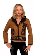 Bluzy damskie - CULITO FROM SPAIN IS A FASHION MEDICINE Damska bluza z kapturem Fw17703b kolorowa, 38 - miniaturka - grafika 1