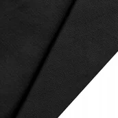 Pasmanteria - DRELICH 430G BAWEŁNIANY PREMIUM TKANINA MOCNA WYTRZYMAŁA 135CM CZARNY - miniaturka - grafika 1