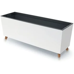 Donica PROSPERPLAST Urbi Case (77 x 23.5 x 30 cm) Biały - Donice - miniaturka - grafika 1