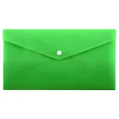 Artykuły biurowe - Penmate Koperta na zatrzask B6/DL PP-115 zielona - miniaturka - grafika 1