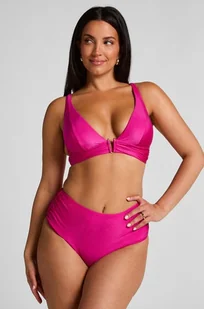 Hunkemöller Majtki bikini modelujące sylwetkę Costa Rio Różowy - Stroje kąpielowe - miniaturka - grafika 1