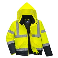Kurtki męskie - Portwest Kurtka unisex Hi-VIS Bomber (s463) - XXL S266YNRXXL - miniaturka - grafika 1