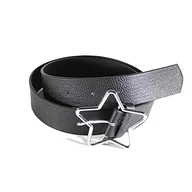 Paski - Piccola Lala Damski pasek Es-pl-aymblt-00028, czarny, XL - miniaturka - grafika 1