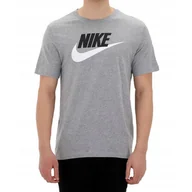 Koszulki męskie - Koszulka Męska Nike M Nsw Tee Icon Swoosh - miniaturka - grafika 1
