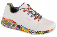 Buty sportowe damskie - Damskie sneakers Skechers Jen Stark: Uno Mini Drip 177959-WMLT r.36 - miniaturka - grafika 1