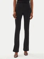 Spodnie damskie - Calvin Klein Spodnie materiałowe K20K207171 Czarny Flare Fit - miniaturka - grafika 1