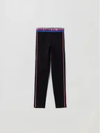 Legginsy - OVS Legginsy 1755717 Czarny Slim Fit - miniaturka - grafika 1