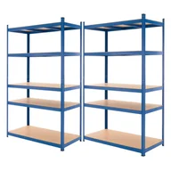 Pozostałe wyposażenie warsztatu - 2X Ip-1226/Werkstattregal 200X100X50 Blau - miniaturka - grafika 1