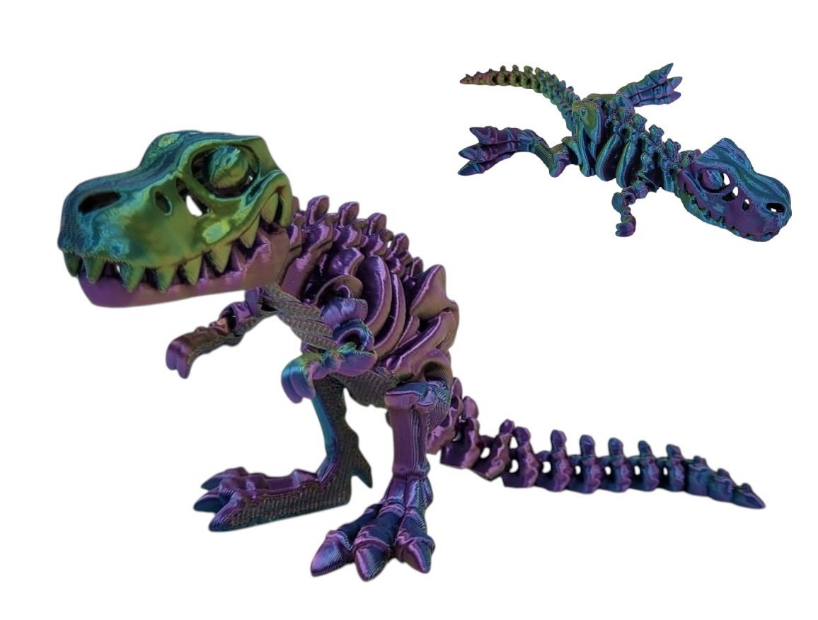 Figurka Dinozaur Prezent Upominek 3D Zielony Zabawka Sensoryczna