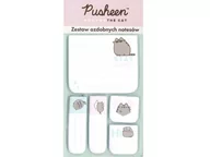 Notesy i bloczki - Zestaw ozdobnych notesów Pusheen The Cat 30k 77g, 5 sztuk, 7 x 14 cm Pusheen - miniaturka - grafika 1