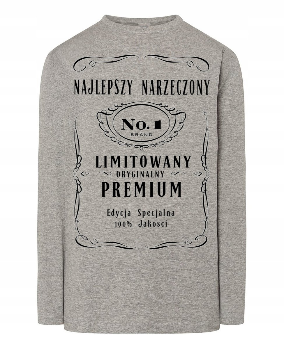 Prezent Narzeczonego Walentynki Longsleeve r.3XL