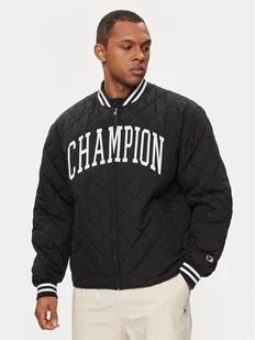 Champion Kurtka bomber 219897 Czarny Regular Fit - Kurtki męskie - miniaturka - grafika 1
