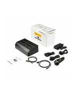 Dyski serwerowe - Startech.com 4 Bay SATA 2.5 / 3.5in SSD / HDD Dock USB 3.1 USB-C / USB-A storage enclosure SATA 6Gb/s USB 3.1 (Gen 2) (SDOCK4U313) - miniaturka - grafika 1