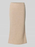 Spódnice - Spódnica midi z elastycznym pasem model ‘KACHEL’ - miniaturka - grafika 1