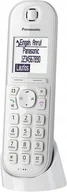 Telefony stacjonarne - Panasonic KX-TGQ200GW biały - miniaturka - grafika 1