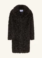 Płaszcze damskie - Stand Studio Płaszcz Ze Sztucznego Futra Camille braun - miniaturka - grafika 1