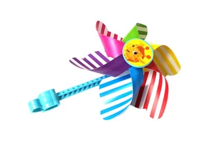 Wiatraczek Rowerowy Na Kierownicę Do Roweru - Akcesoria rowerowe - miniaturka - grafika 1