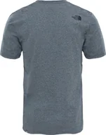 Koszulki męskie - The North Face Koszulka męska Easy Tee Medium Grey Heather r. L - miniaturka - grafika 1