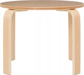 Ławy i stoliki kawowe - Lekki stolik ze sklejki LILLA, Ø 69 cm - miniaturka - grafika 1