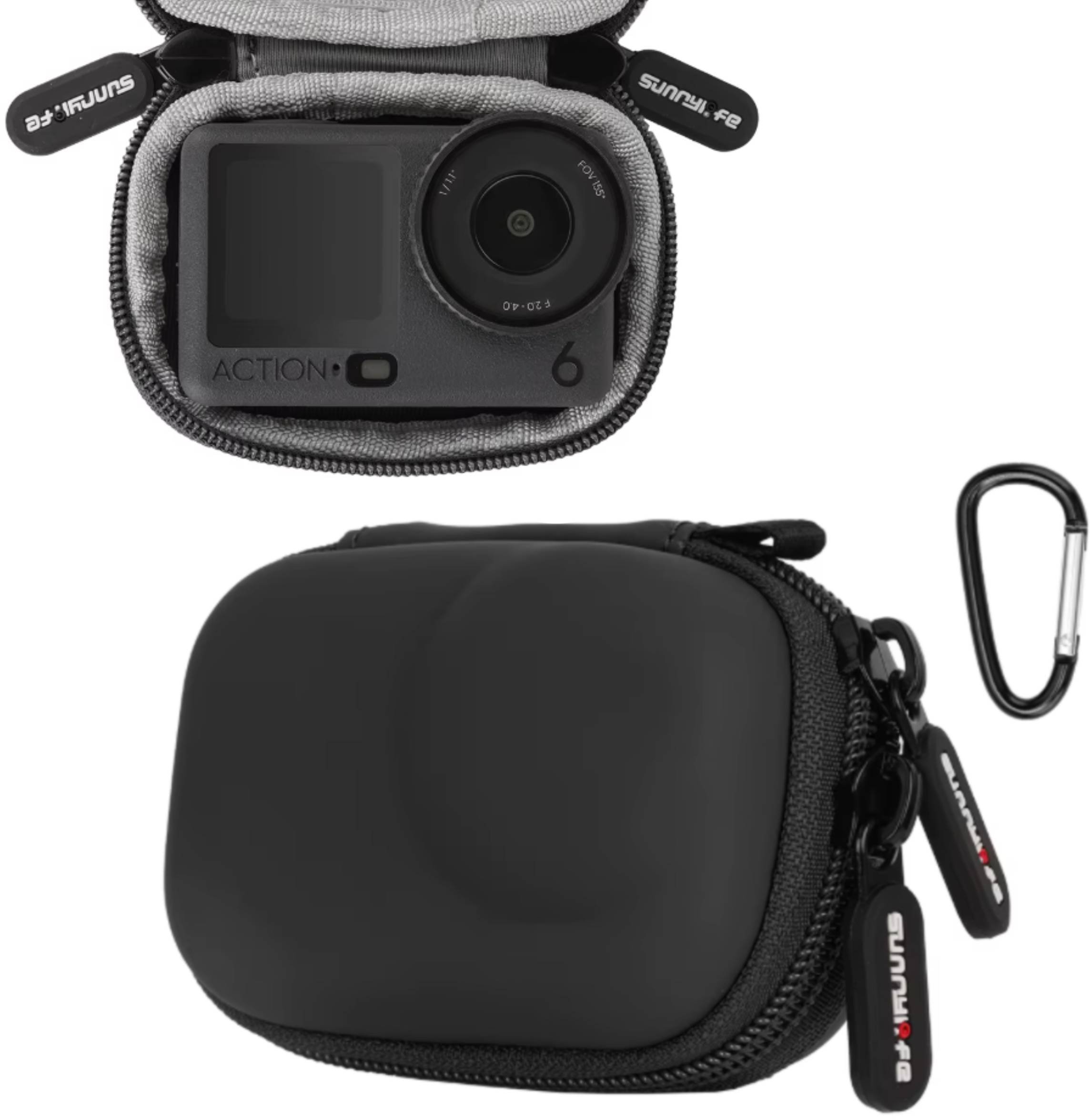MINI FUTERAŁ CASE ETUI OCHRONNE DO DJI OSMO ACTION 6 / 5 PRO / 4 / 3 CZARNY