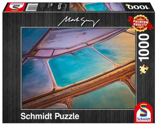 Schmidt Puzzle PQ 1000 Mark Gray Pastelowa mozaika G3 - - Puzzle - miniaturka - grafika 1