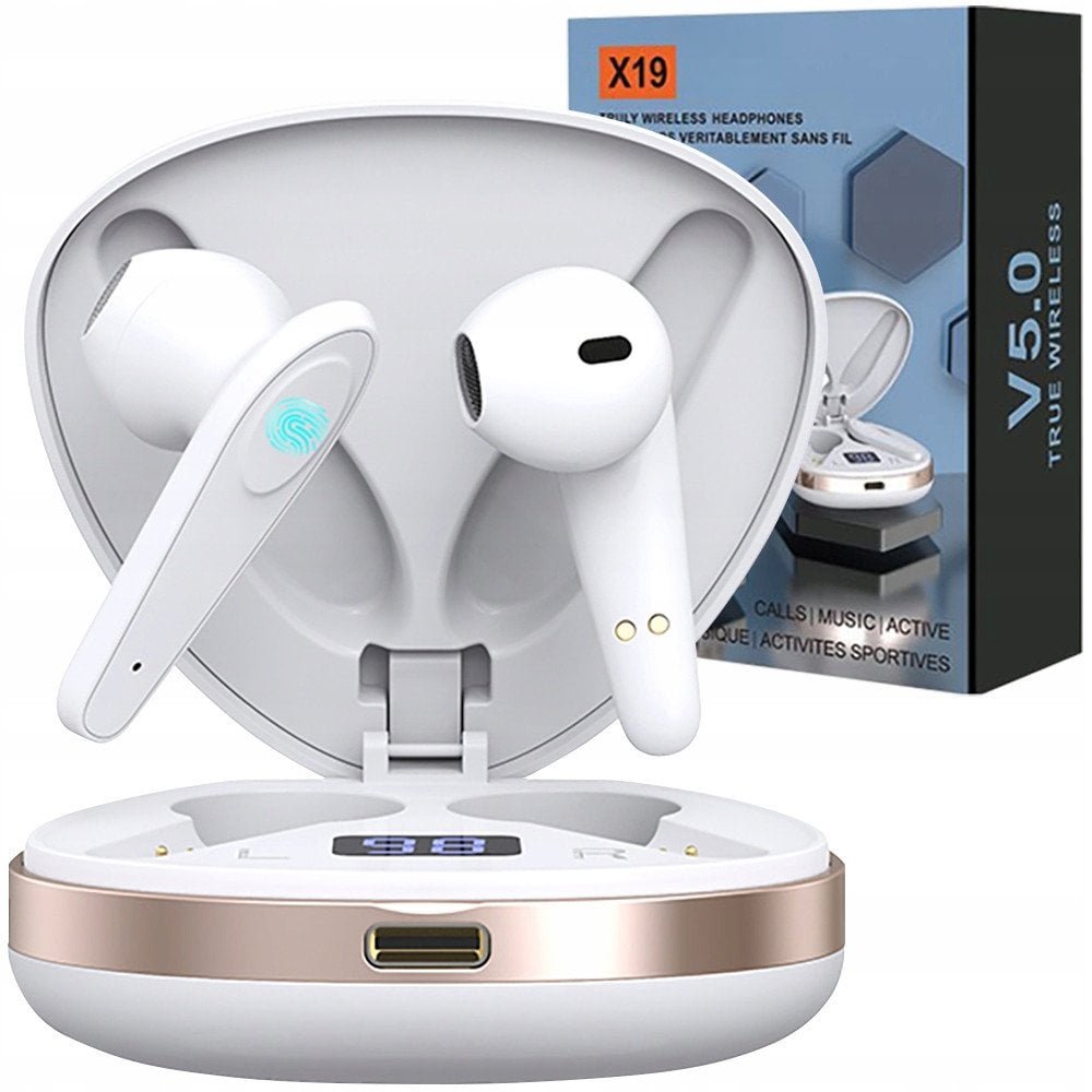 Logit MUSZLA X19 WHITE